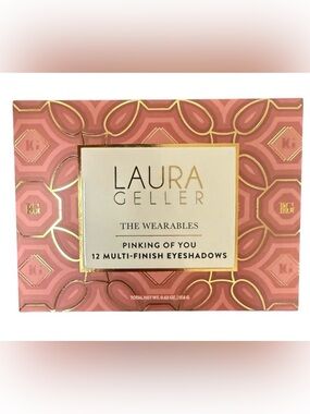 Laura Geller Pink Multi-Finish 12-Color Eyeshadow Palette